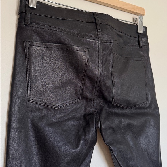 FRAME Le Skinny Leather Pants 27 - Picture 7 of 11